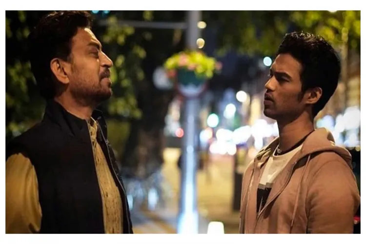 Babil Khan with father Irrfan Khan