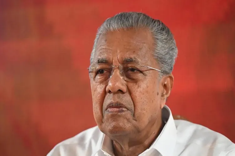 Kerala Chief Minister Pinarayi Vijayan