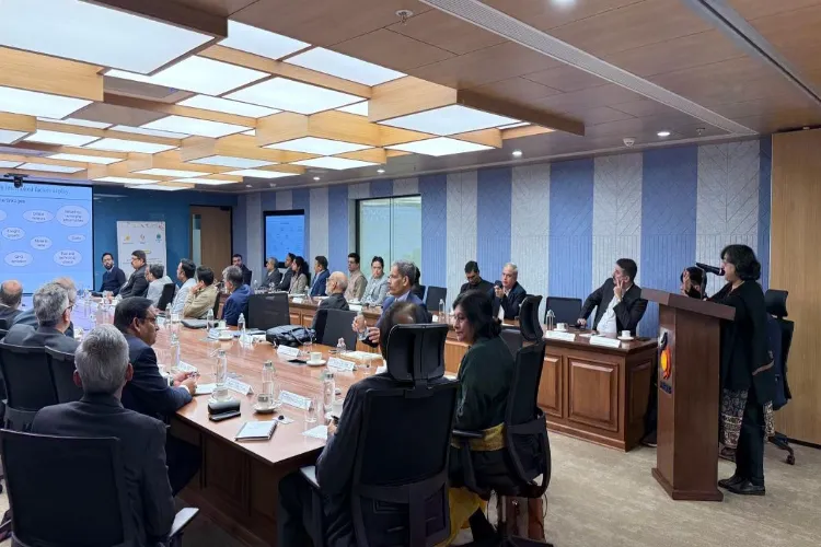 Visuals from Petroleum and Natural Gas Regulatory Board (PNGRB) meeting