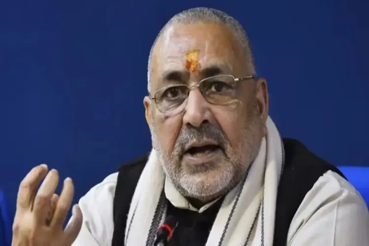 Union Minister of Textiles Giriraj Singh