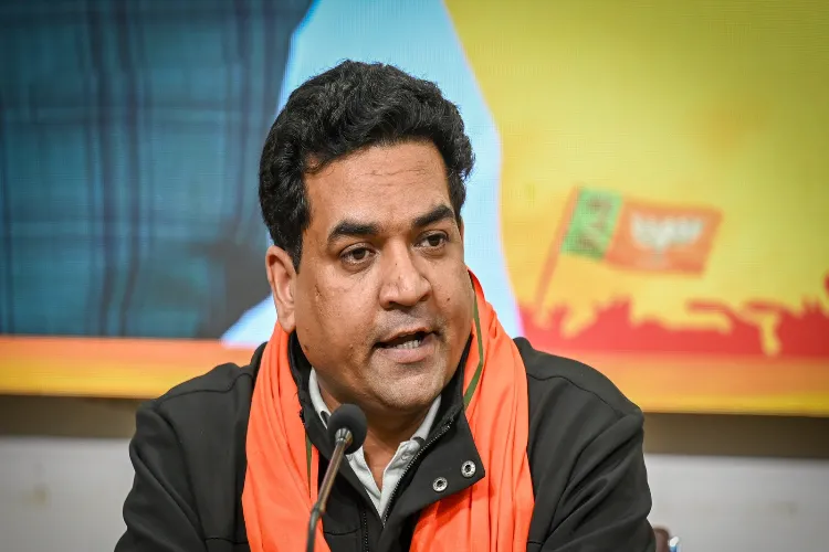 BJP leader Kapil Mishra