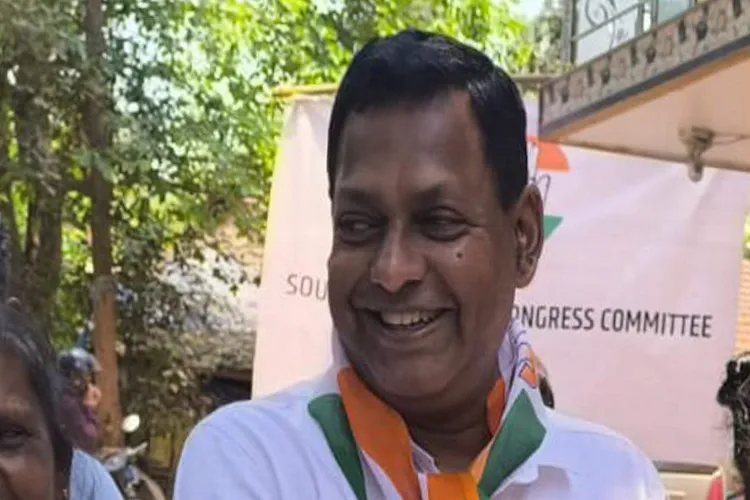 Congress' Lok Sabha MP from South Goa Viriato Fernandes