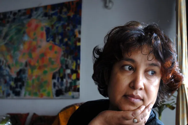 Bangladeshi-Swedish writer Taslima Nasrin 
