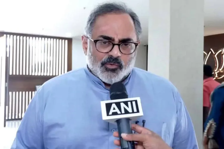 Kerala BJP Chief Rajeev Chandrasekhar 