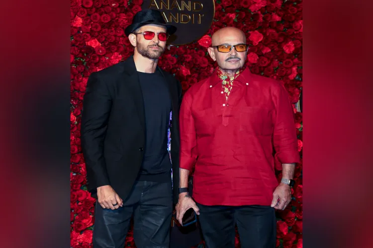 Filmmaker Rakesh Roshan shared warm wishes and love for his son Hrithik Roshan