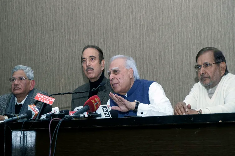 Congress Party senior leader Kapil Sibal