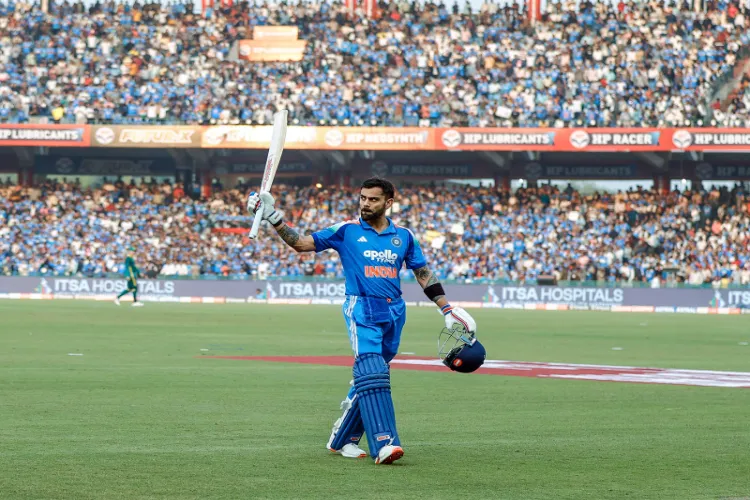Indian batting legend Virat Kohli 