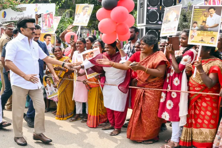 Tamil Nadu CM MK Stalin Interacts with Supporters 