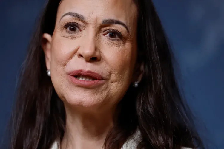 Venezuelan opposition leader, Maria Corina Machado, winner of the Nobel Peace Prize