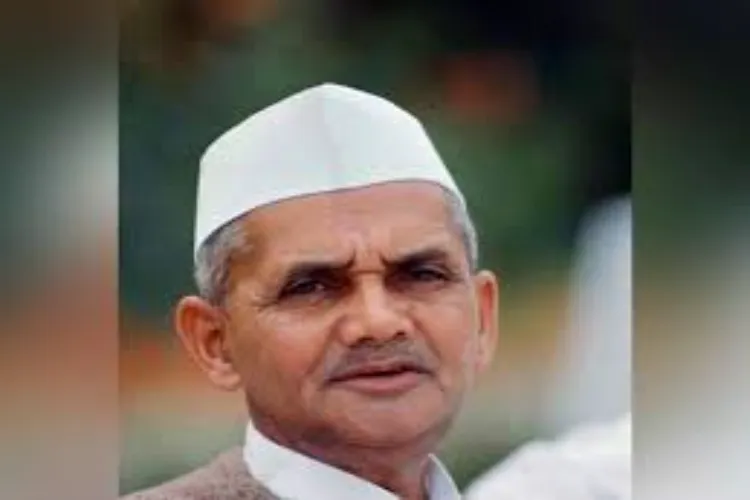 Freedom fighter and former Prime Minister Lal Bahadur Shastri 
