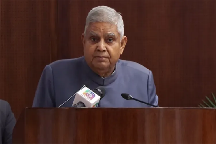 Former Vice President Jagdeep Dhankhar