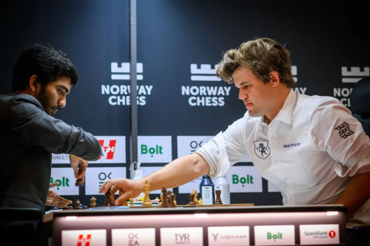 Norway Chess tournament in action