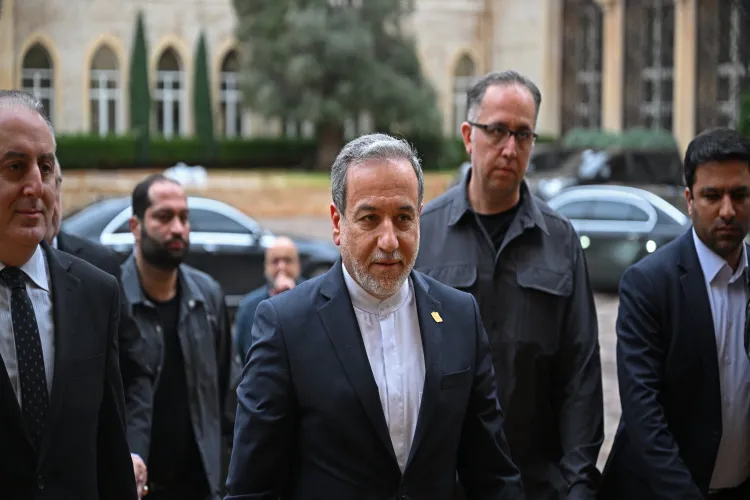 Iran’s foreign minister, Abbas Araghchi, in Beirut, Lebanon, last week. On Monday, he expressed an openness to negotiations with the United States. (Photo- Getty images)