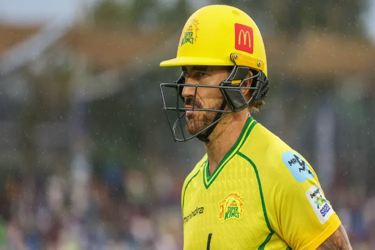 Joburg Super Kings (JSK) skipper Faf Du Plessis