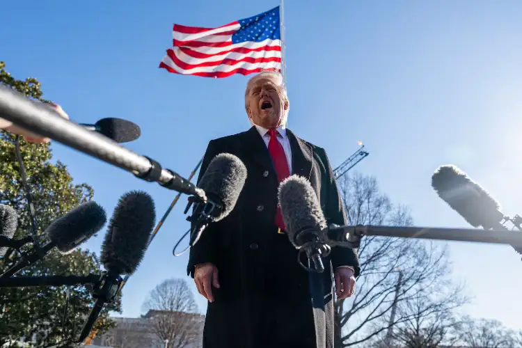 American President Donald Trump 