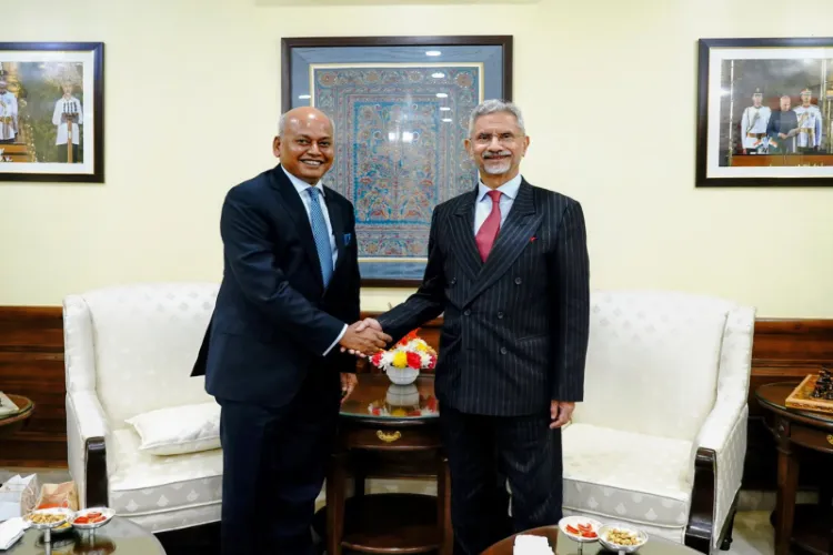 External Affairs Minister S Jaishankar met Ambassador Sanjiv Ranjan, Secretary General of the Indian Ocean Rim Association (IORA), in New Delhi 