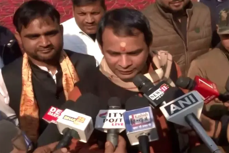 Janshakti Janata Dal chief Tej Pratap Yadav