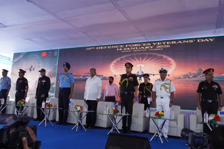 Air Force Station Pune marks 10th Veterans Day with tri-service tribute