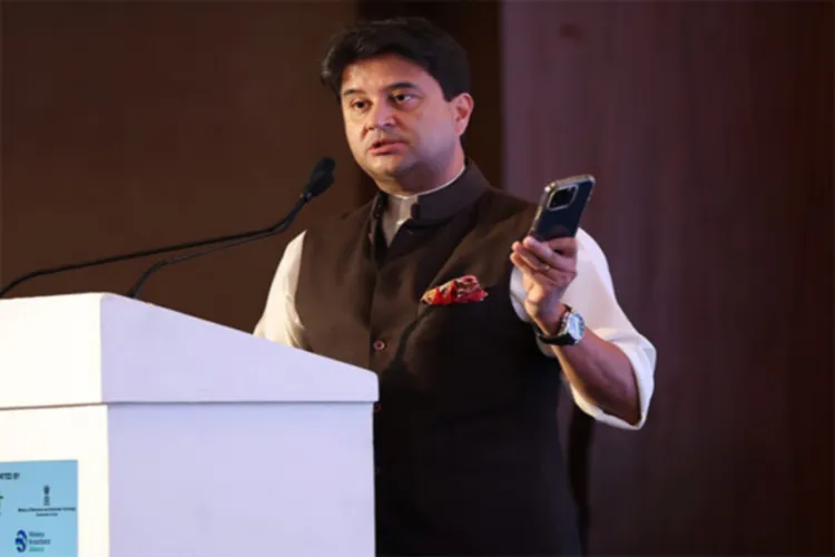 Union minister Jyotiraditya Scindia 