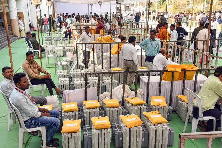 Polling officials readying for conducting BMC elections