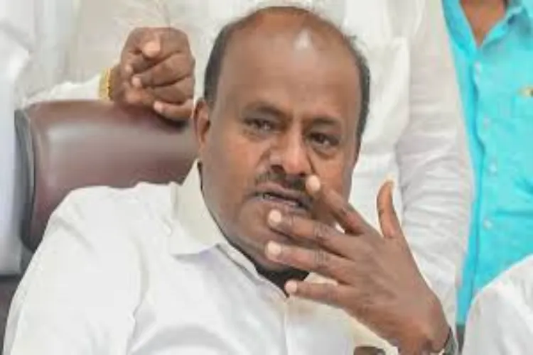 Union Minister for Heavy Industries and Steel H D Kumaraswamy 