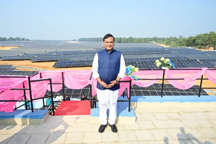 Assam Chief Minister Himanta Biswa Sarma said the state has set a target of generating 3,500 MW solar power by 2030