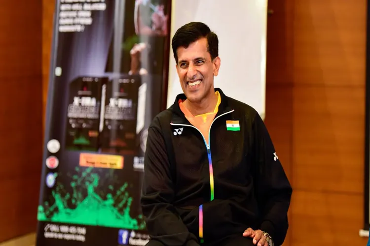 Former Badminton national coach Vimal Kumar 