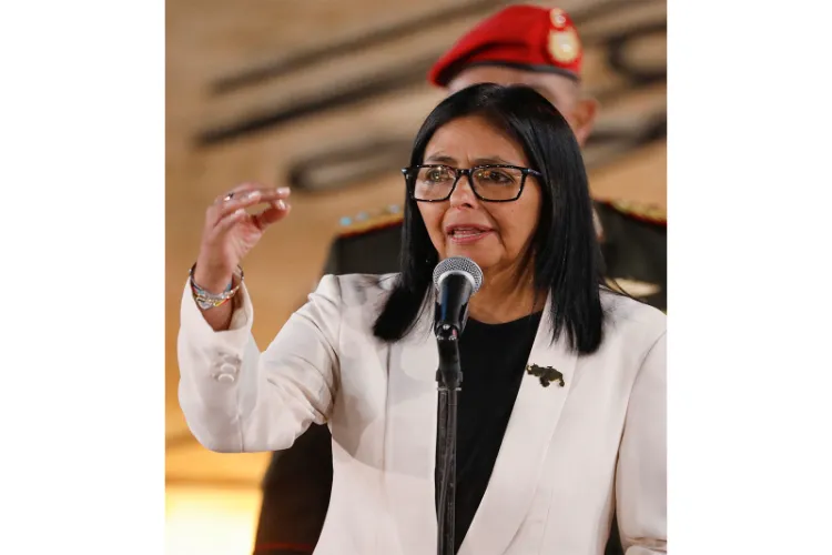 Venezuela's acting President Delcy Rodriguez