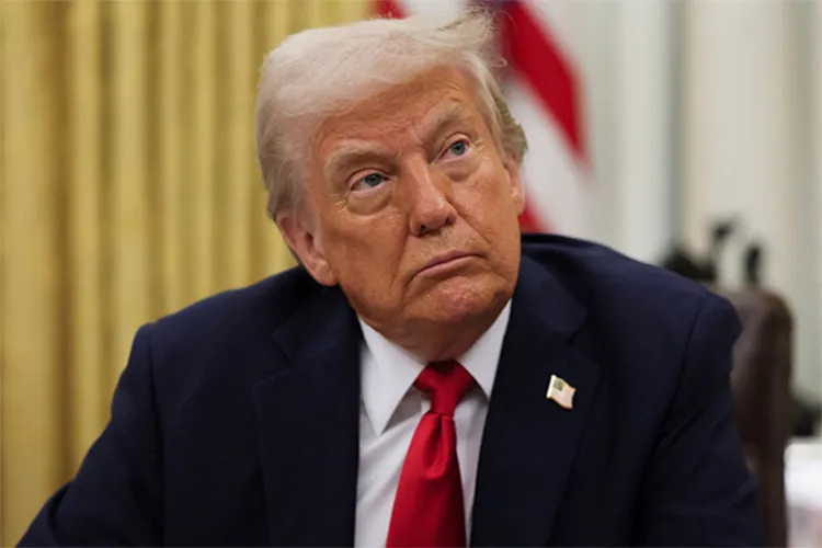 US President Donald Trump 