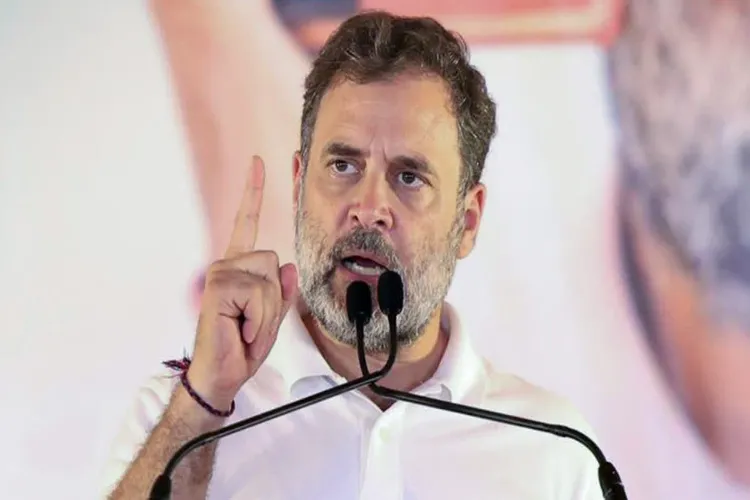 Congress leader Rahul Gandhi