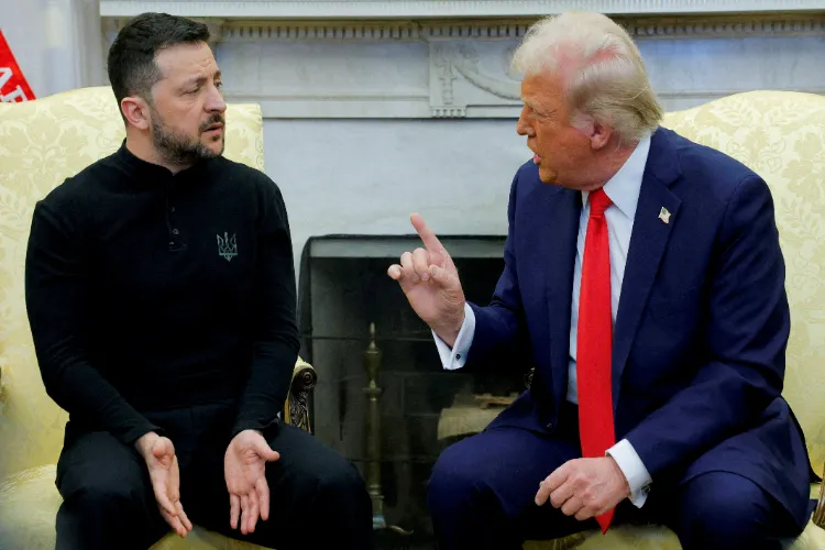  Ukrainian President Volodymyr Zelenskyy and US President Donald Trump (Photo - Reuters)