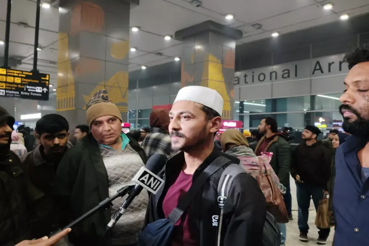 Several Indians, including students, have arrived here in commercial flights from Iran amid widespread protests in the Islamic nation