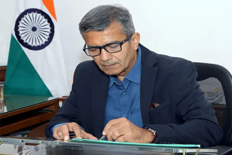 Defence Secretary Rajesh Kumar Singh