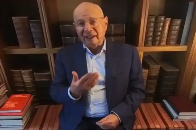 World Economic Forum founder and ex-chairman of its Board of Trustees, Klaus Schwab