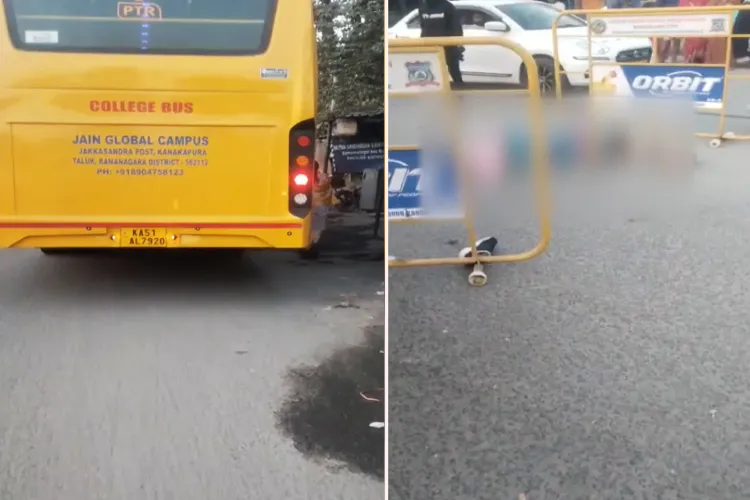 Bengaluru's Vivekananda Main Road accident