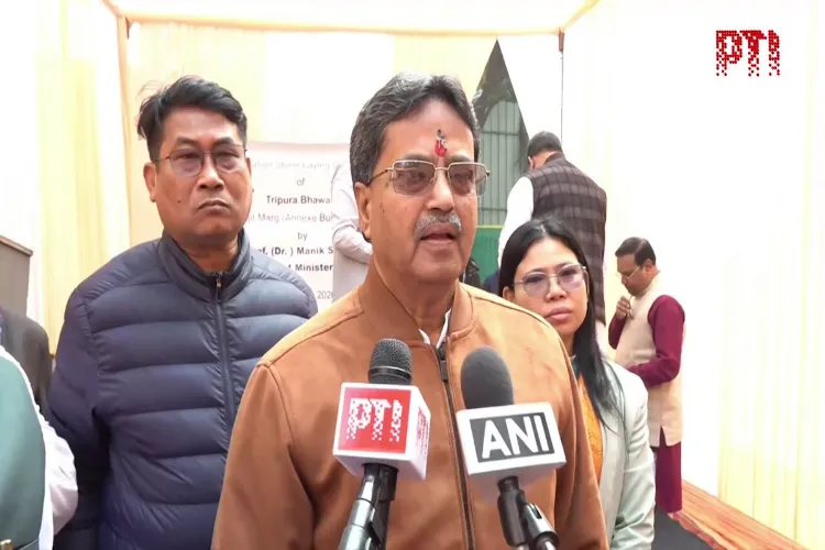 Tripura Chief Minister Manik Saha