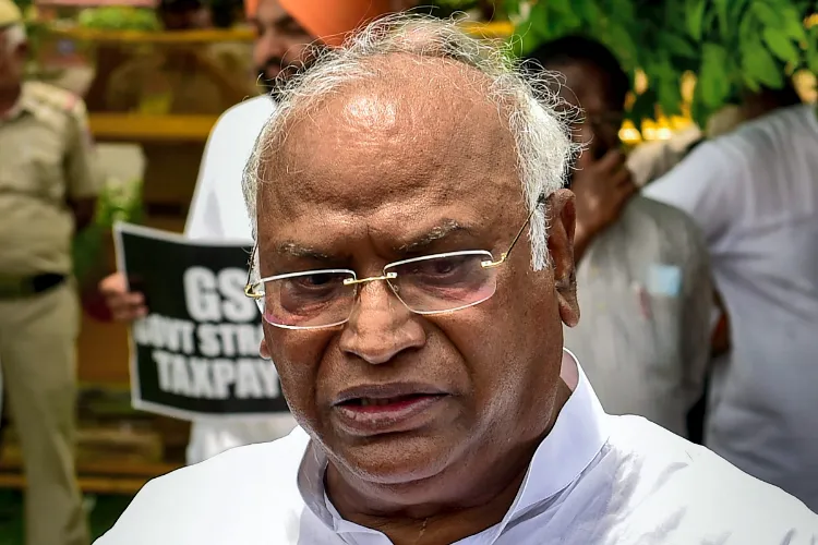 Congress leader Mallikarjun Kharge