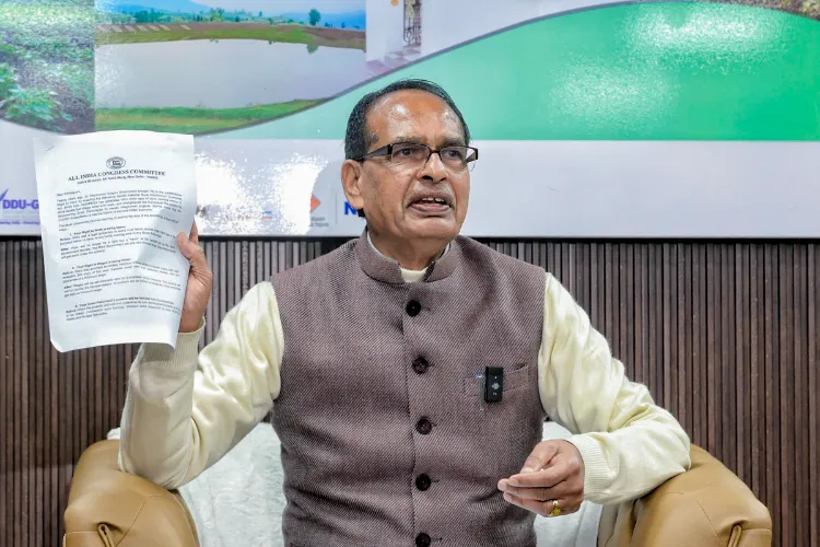 Union Minister of Agriculture & Farmers Welfare and Rural Development Shivraj Singh Chouhan addresses the media on various aspects of the Viksit Bharat-Guarantee for Rozgar and Ajeevika Mission (Gramin) Act, 2025, in New Delhi. 