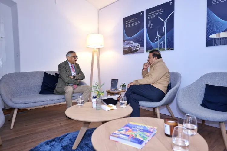 Assam Chief Minister Himanta Biswa Sarma held discussions with Tata Group Chairman N Chandrasekaran 