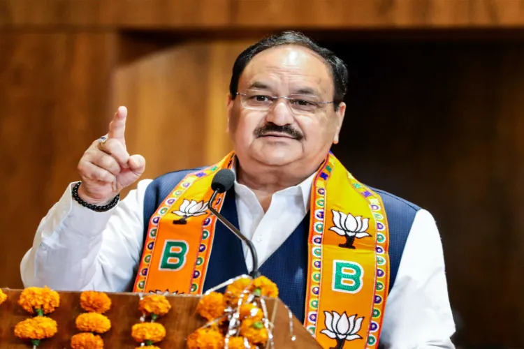 Union Minister J P Nadda