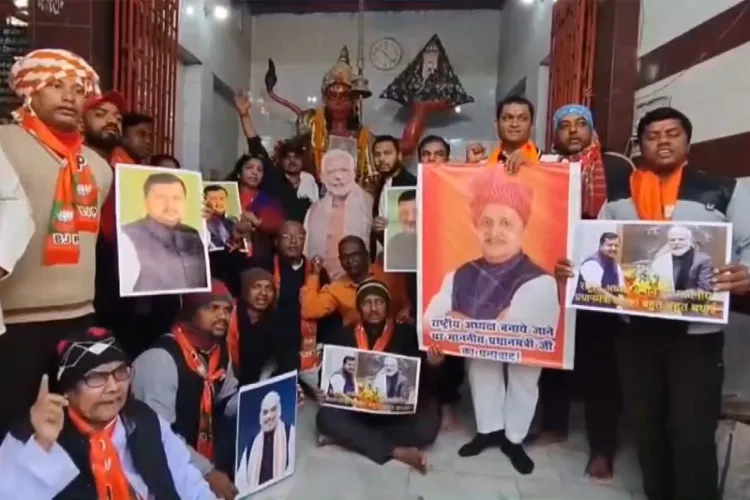 Celebrations erupted across several parts of Bihar 