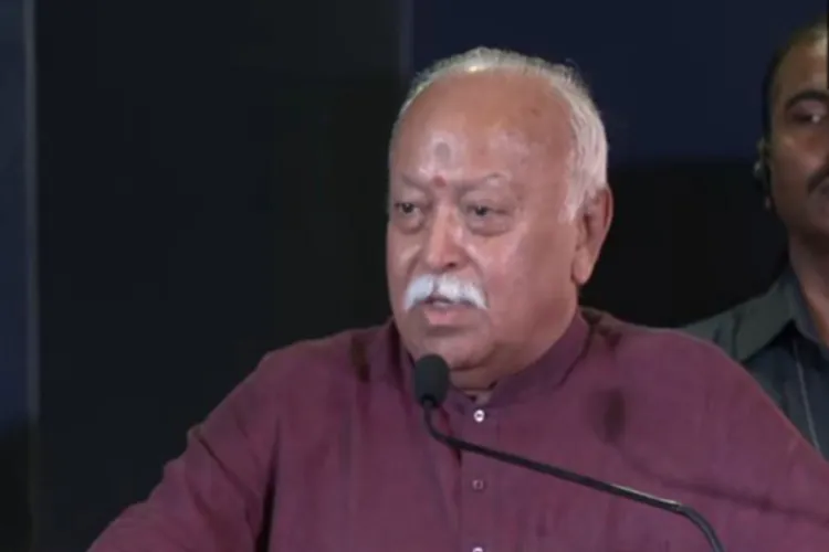 Rashtriya Swayamsevak Sangh chief Mohan Bhagwat