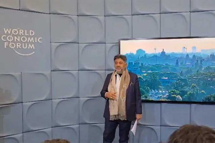 Karnataka Deputy Chief Minister DK Shivakumar pitched Bengaluru as the 