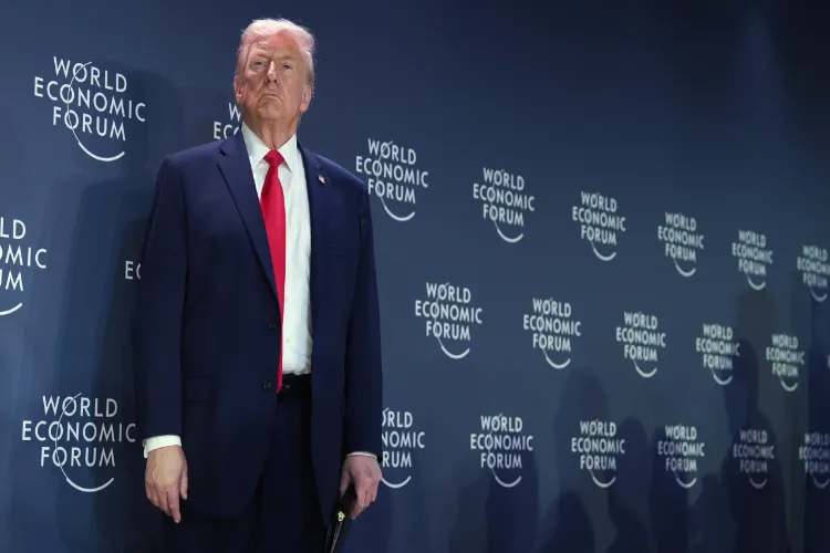 US President Donald Trump at WEF 2026