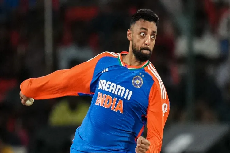 Indian Cricketer Varun Chakravarthy 