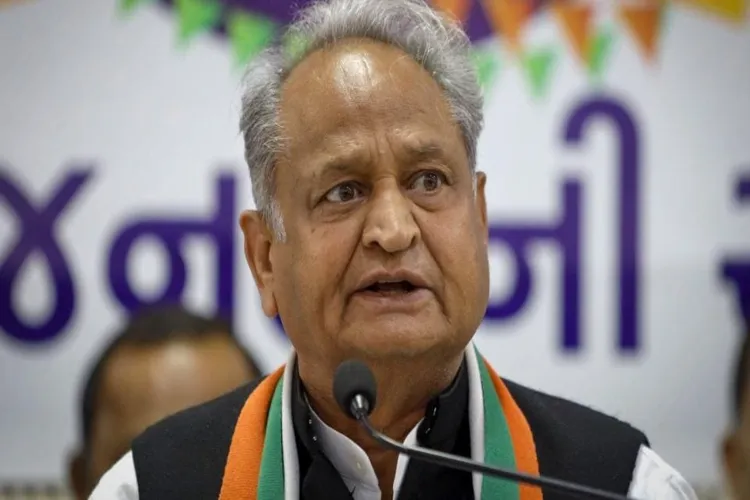 Former Rajasthan chief minister Ashok Gehlot