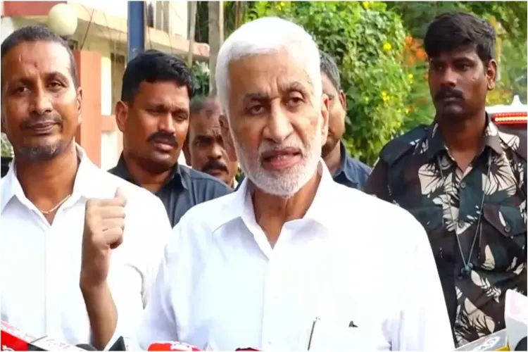 Former MP Vijay Sai Reddy appears before ED in AP liquor ''scam'' case