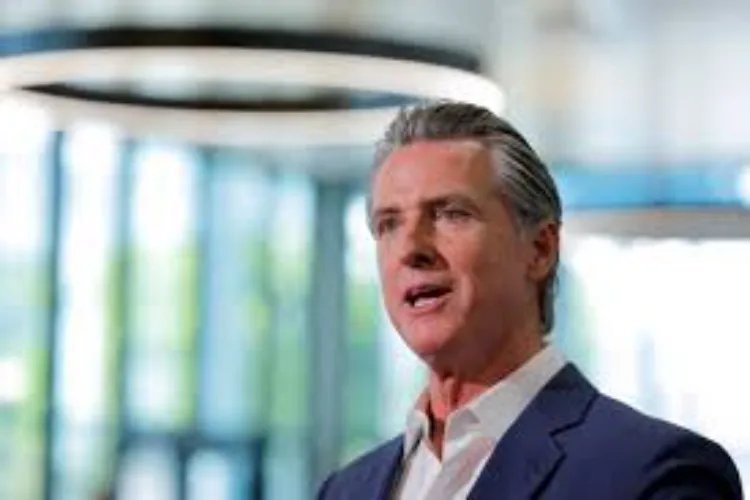 California Governor Gavin Newsom 