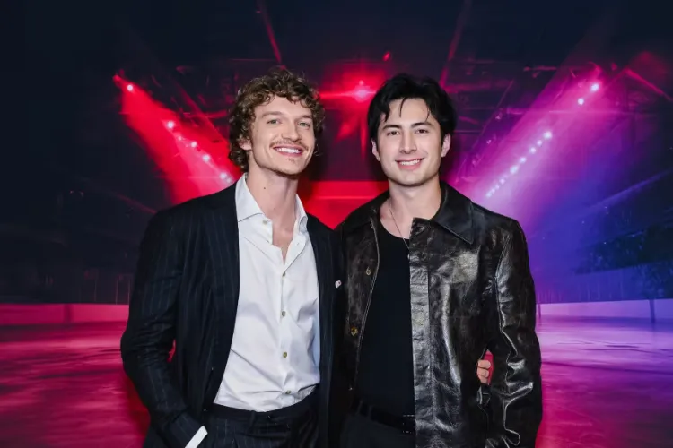 Connor Storrie and Hudson Williams have become huge stars following the runaway success of 