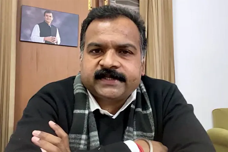 Congress leader Manickam Tagore 